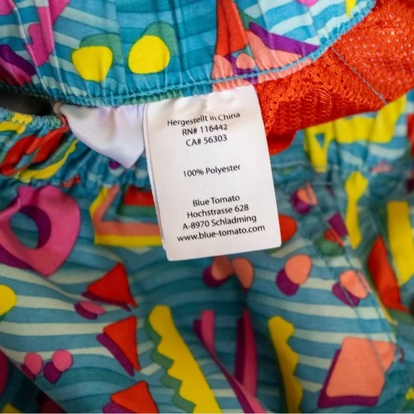 Empyre 8” Board Shorts Colorful Men's Swimwear Shorts Size Medium - Picture 12 of 13